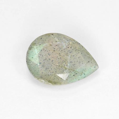 Labradorite Poire en damier des États-Unis 1,71 ct, dimension 10,2 x 7,1mm, pureté Translucide, pierre gemme naturelle Non traité, 1 pièce de labradorite de couleur Multicolore, dureté Mohs de 6 à 6.5, Photo A