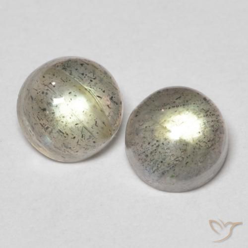 1.66 ct Round Labradorite, 5.2 mm From Madagascar, Photo A
