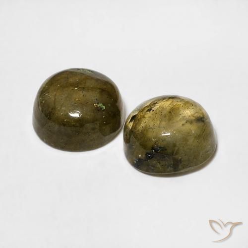 Labradorite Gemstones in 6 mm (calibrated) Size for Sale, Labradorite Stones in Multicolor Color