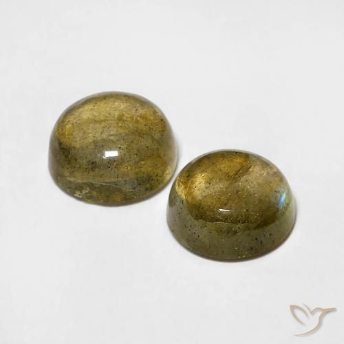 Labradorite Gemstones in 6 mm (calibrated) Size for Sale, Labradorite Stones in Multicolor Color