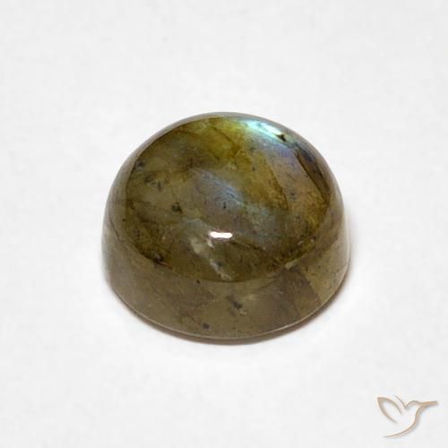 Labradorite Gemstone in 6 mm (calibrated) Size for Sale, Labradorite Stone in Multicolor Color