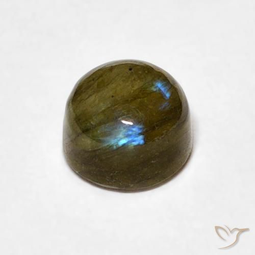 Labradorite Gemstone in 5 mm (calibrated) Size for Sale, Labradorite Stone in Multicolor Color