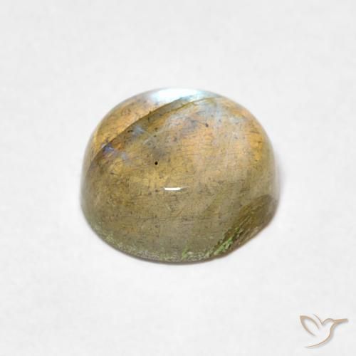 Labradorite Gemstone in 7 mm (calibrated) Size for Sale, Labradorite Stone in Multicolor Color