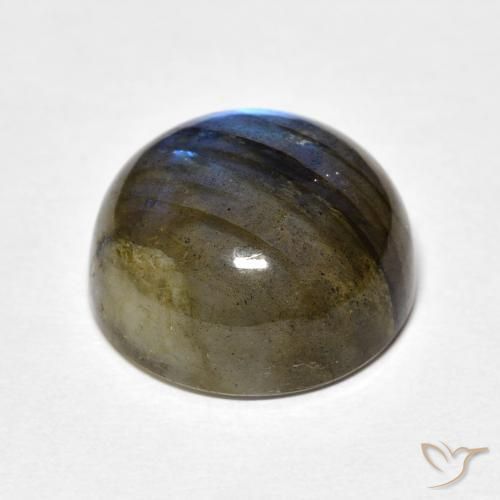 Labradorite Gemstone in 14 mm (calibrated) Size for Sale, Labradorite Stone in Multicolor Color