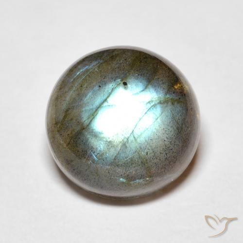 6.23ct Natural Multicolor Labradorite, Round, Translucent