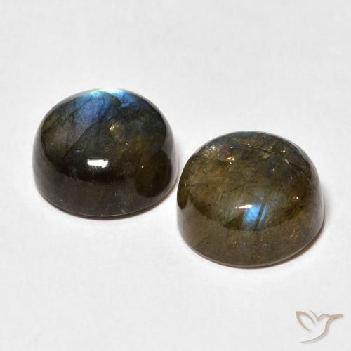 Labradorite Gemstones in 10 mm (calibrated) Size for Sale, Labradorite Stones in Multicolor Color