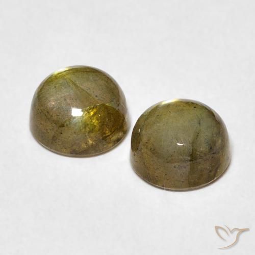 Labradorite Gemstones in 6 mm (calibrated) Size for Sale, Labradorite Stones in Multicolor Color