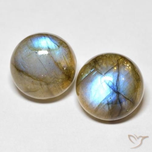 18.54ctw Natural Multicolor Labradorite, Round, Translucent