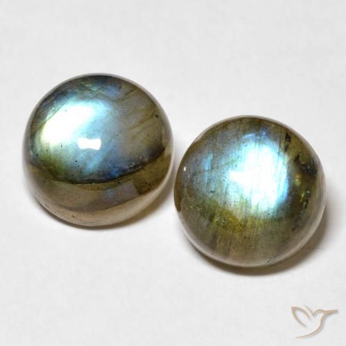 10.13 ct Round Labradorite, 10.2 mm From Madagascar, Photo A