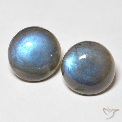 10.33 ct Round Labradorite, 12.2 mm From Madagascar, Photo A