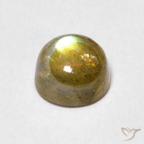Labradorite Gemstone in 5 mm (calibrated) Size for Sale, Labradorite Stone in Multicolor Color