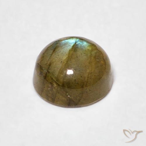 Labradorite Gemstone in 5 mm (calibrated) Size for Sale, Labradorite Stone in Multicolor Color