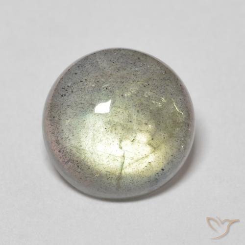 3.26 ct Round Labradorite, 10.1 mm From Madagascar, Photo A