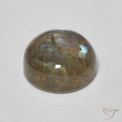 Labradorite Gemstone in 8 mm (calibrated) Size for Sale, Labradorite Stone in Multicolor Color