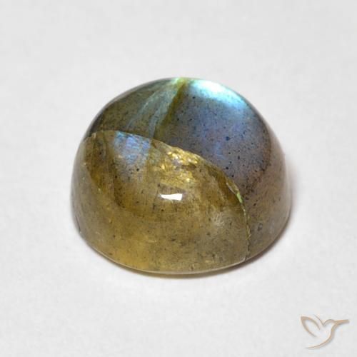 Labradorite Gemstone in 9 mm (calibrated) Size for Sale, Labradorite Stone in Multicolor Color