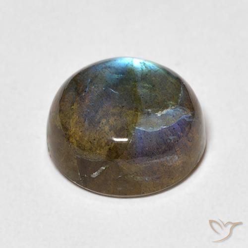 Labradorite Gemstone in 11 mm (calibrated) Size for Sale, Labradorite Stone in Multicolor Color