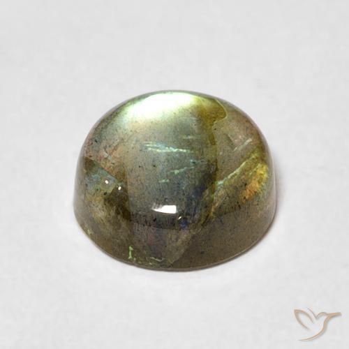 Labradorite Gemstone in 8 mm (calibrated) Size for Sale, Labradorite Stone in Multicolor Color