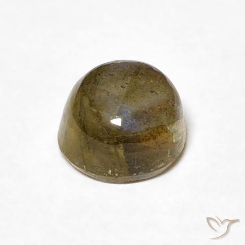 Labradorite Gemstone in 6.5 mm (calibrated) Size for Sale, Labradorite Stone in Multicolor Color