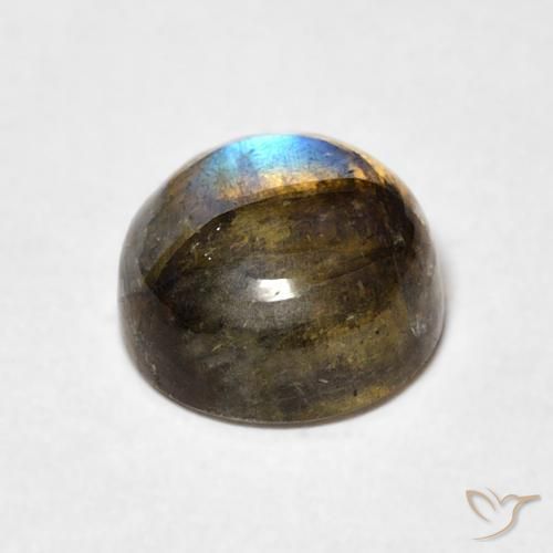 Labradorite Gemstone in 12 mm (calibrated) Size for Sale, Labradorite Stone in Multicolor Color
