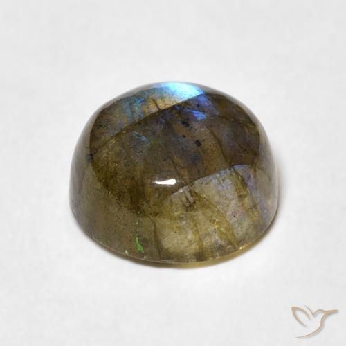 Labradorite Gemstone in 9 mm (calibrated) Size for Sale, Labradorite Stone in Multicolor Color