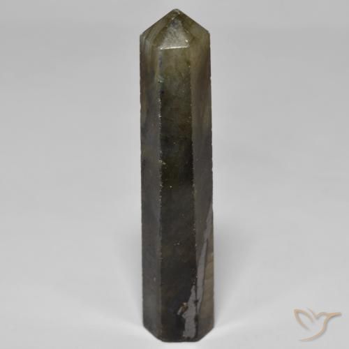 38.92ct Natural Multicolor Labradorite, Fancy, Opaque