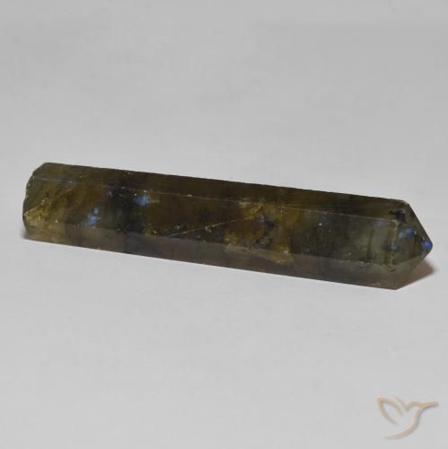 Labradorite Gemstone in 45.4 x 10.1 mm Size for Sale, Labradorite Stone in Multicolor Color