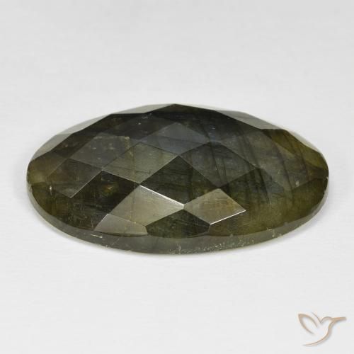 Labradorite Gemstone in 31 x 20.2 mm Size for Sale, Labradorite Stone in Multicolor Color