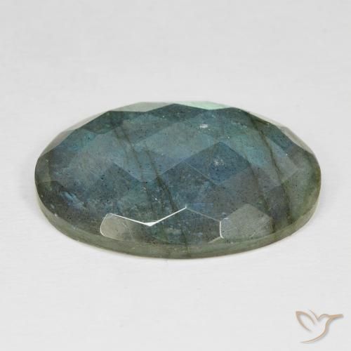 Labradorite Gemstone in 25 x 18 mm (calibrated) Size for Sale, Labradorite Stone in Multicolor Color