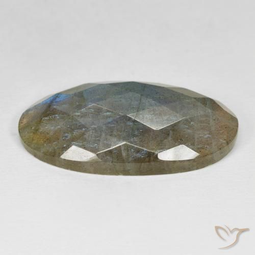 Labradorite Gemstone in 30.6 x 16.8 mm Size for Sale, Labradorite Stone in Multicolor Color