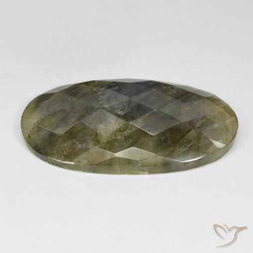 Labradorite Gemstone in 35.6 x 20.7 mm Size for Sale, Labradorite Stone in Multicolor Color