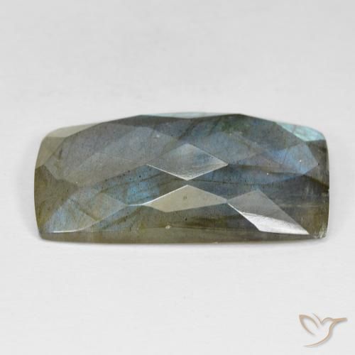 Labradorite Gemstone in 29.3 x 16.4 mm Size for Sale, Labradorite Stone in Multicolor Color