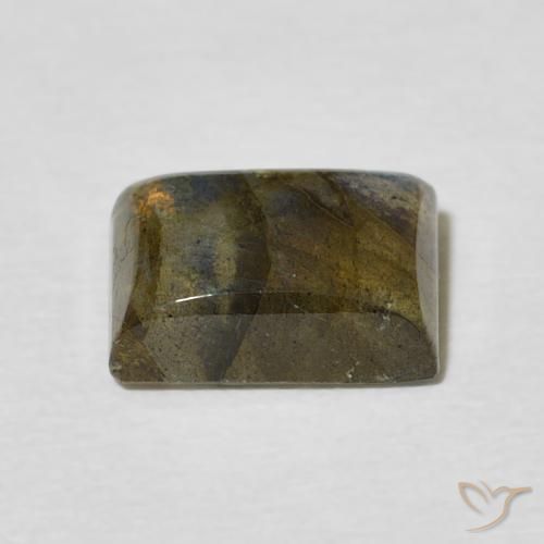Labradorite Gemstone in 9 x 7 mm (calibrated) Size for Sale, Labradorite Stone in Multicolor Color