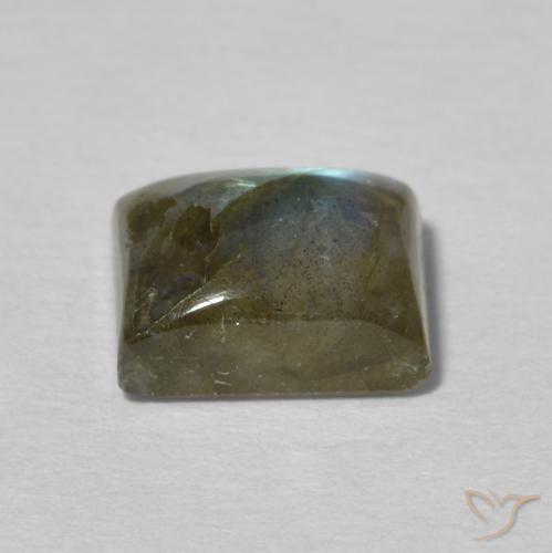 Labradorite Gemstone in 9 x 7 mm (calibrated) Size for Sale, Labradorite Stone in Multicolor Color