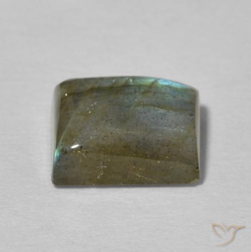 Labradorite Gemstone in 9 x 7 mm (calibrated) Size for Sale, Labradorite Stone in Multicolor Color