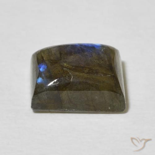 Labradorite Gemstone in 9 x 7 mm (calibrated) Size for Sale, Labradorite Stone in Multicolor Color