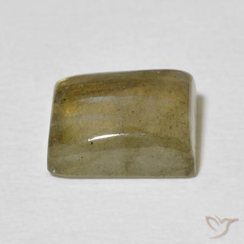 Labradorite Gemstone in 9.1 x 7.3 mm Size for Sale, Labradorite Stone in Multicolor Color