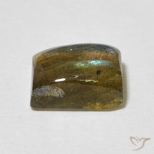 Labradorite Gemstone in 9 x 7 mm (calibrated) Size for Sale, Labradorite Stone in Multicolor Color