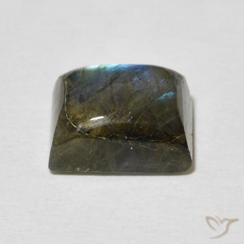 Labradorite Gemstone in 9 x 7 mm (calibrated) Size for Sale, Labradorite Stone in Multicolor Color