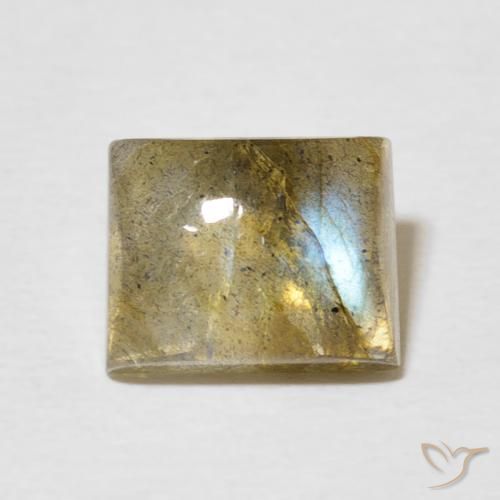 2.88ct Natural Multicolor Labradorite, Baguette, Translucent