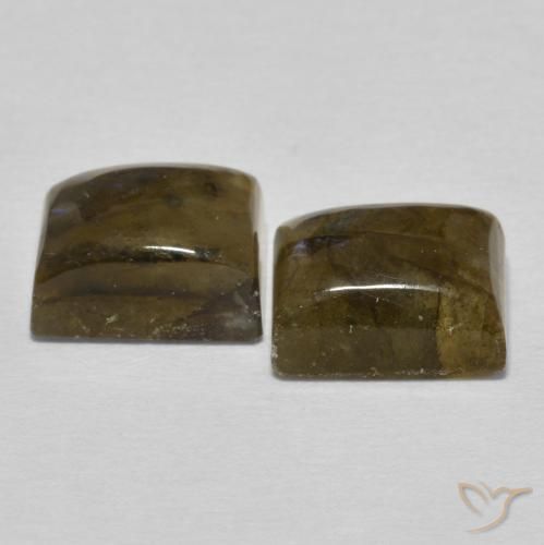 Labradorite Gemstones in 9 x 7 mm (calibrated) Size for Sale, Labradorite Stones in Multicolor Color