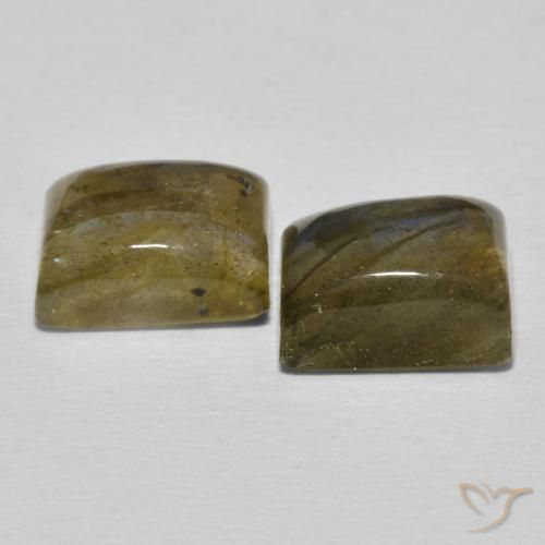 Labradorite Gemstones in 9 x 7 mm (calibrated) Size for Sale, Labradorite Stones in Multicolor Color