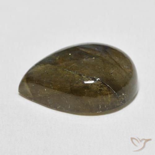 Labradorite Gemstone in 18 x 13 mm (calibrated) Size for Sale, Labradorite Stone in Multicolor Color