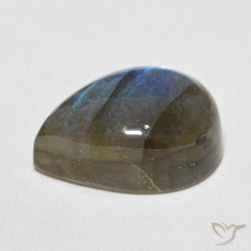 Labradorite Gemstone in 18 x 13 mm (calibrated) Size for Sale, Labradorite Stone in Multicolor Color