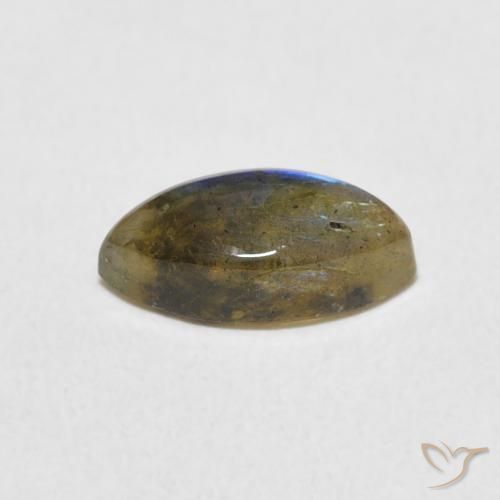 Labradorite Gemstone in 10 x 5 mm (calibrated) Size for Sale, Labradorite Stone in Multicolor Color