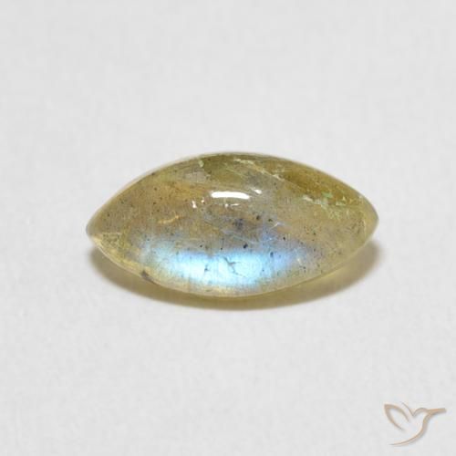 1.20ct Natural Multicolor Labradorite, Marquise, Translucent