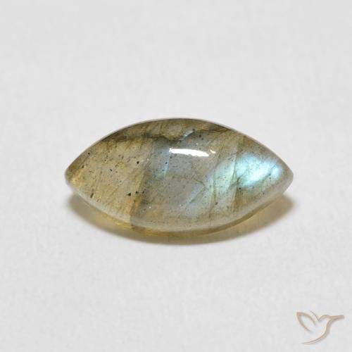 2.30ct Natural Multicolor Labradorite, Marquise, Translucent