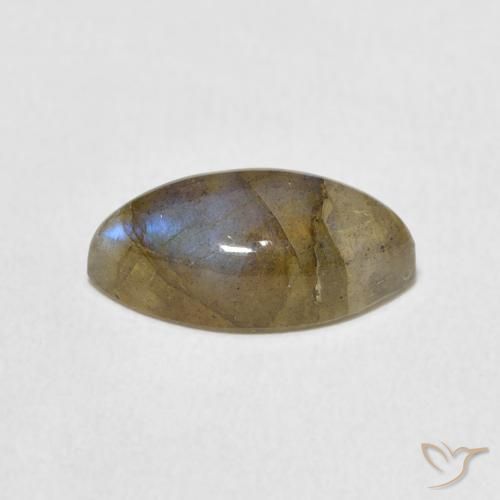 Labradorite Gemstone in 12 x 6 mm (calibrated) Size for Sale, Labradorite Stone in Multicolor Color