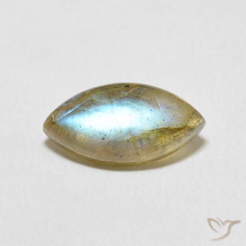 2.51ct Natural Multicolor Labradorite, Marquise, Translucent