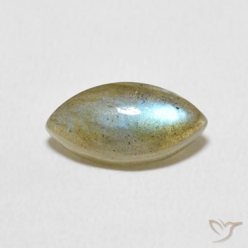 2.24ct Natural Multicolor Labradorite, Marquise, Translucent