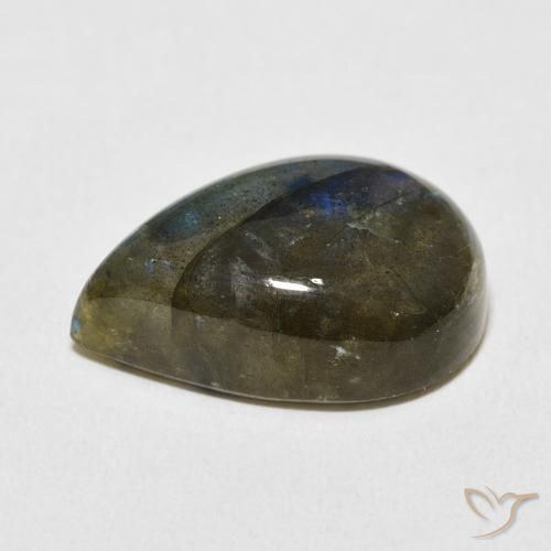 Labradorite Gemstone in 18 x 13 mm (calibrated) Size for Sale, Labradorite Stone in Multicolor Color